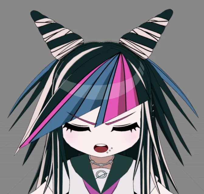 表情作ってます 舌出しウィンク良すぎるよねえ～