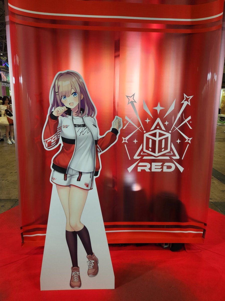 るるちゃんのパネル出会えた！！！ #にじフェス2026_Day2