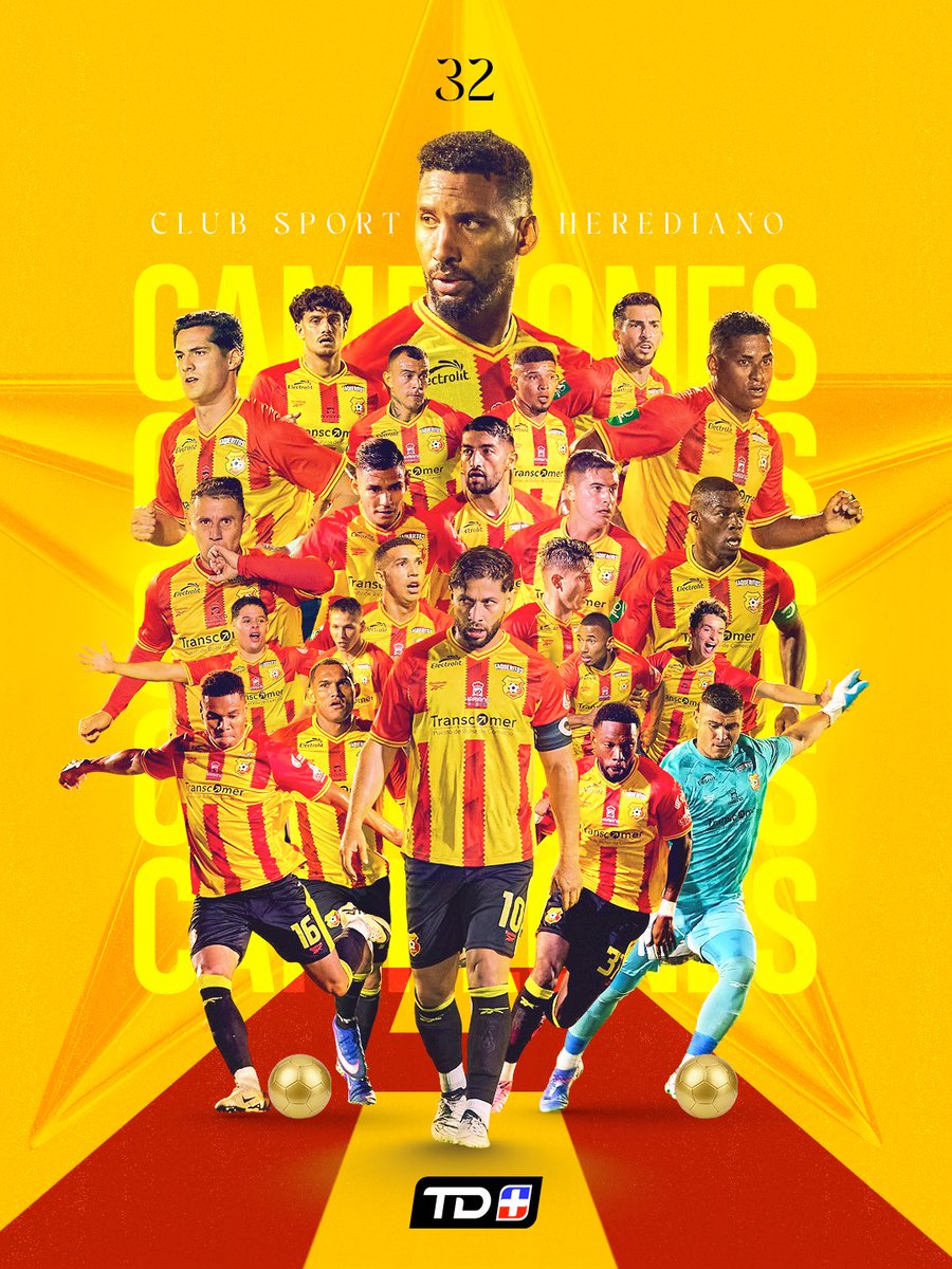 tdmascrc's tweet photo. ¡El 32 veces campeón! El equipo que no tuvo infancia porque nació grande https://t.co/SlnLFLKjmu