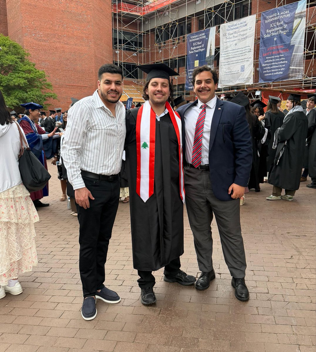 TheEgyptianHulk's tweet photo. At @moesahily’s graduation from @georgetownsfs with @IhabHassane https://t.co/rYqFMihoRZ