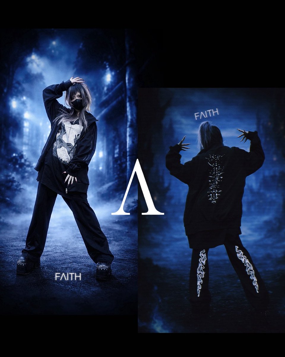 デザインフェスタ63 にて販売 ◥ FΛITH ◥ Gothic × street × cyber