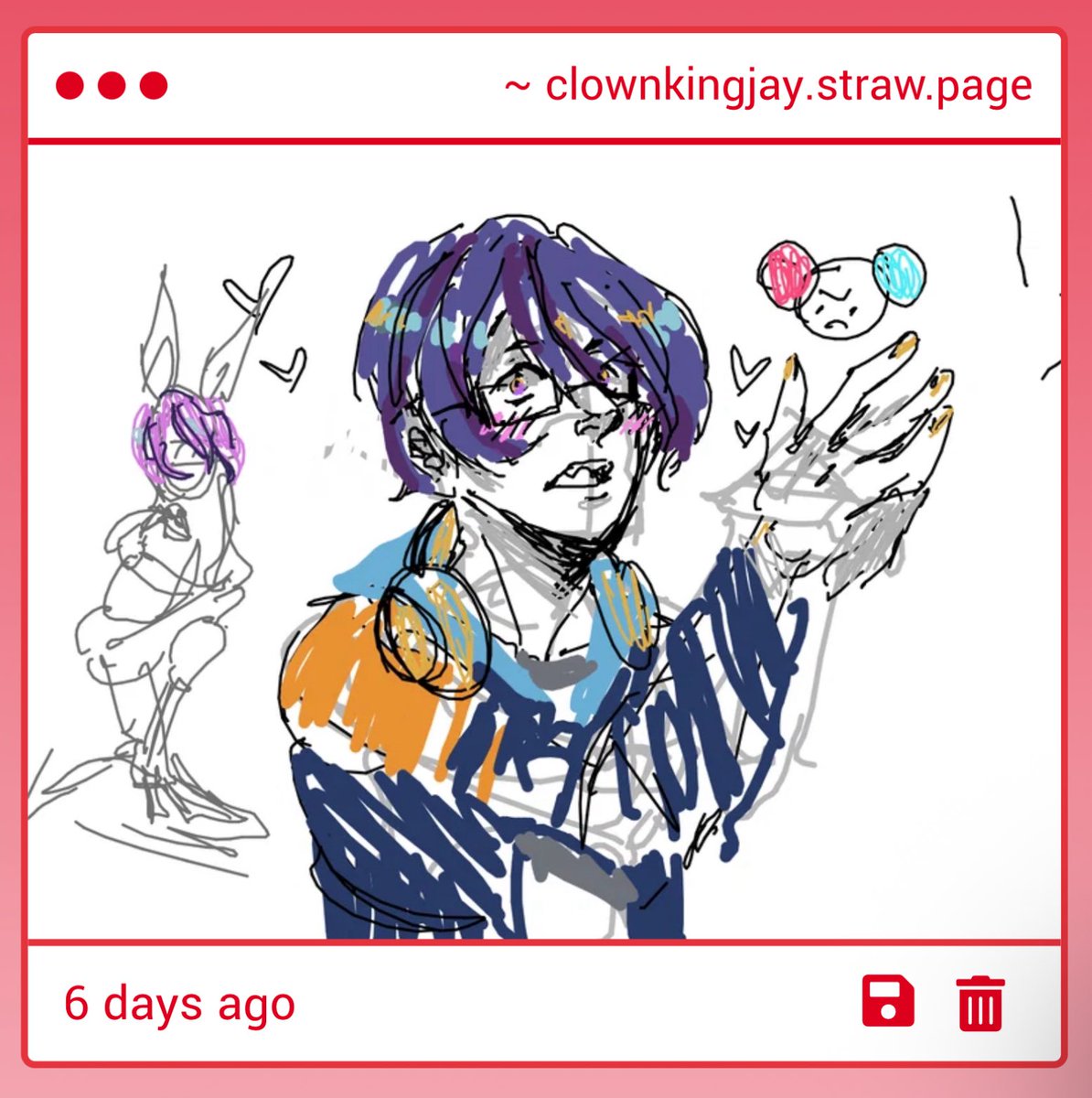 clownking_jay's tweet photo. The silly ughhhh he’s so cute https://t.co/lZADTNQCSE