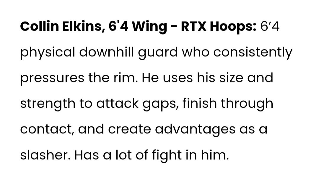 CollinElkins20's tweet photo. Thank you @Ballislife
for the write-up.

https://t.co/P3SqrBvvLM https://t.co/oc6KczRxQx