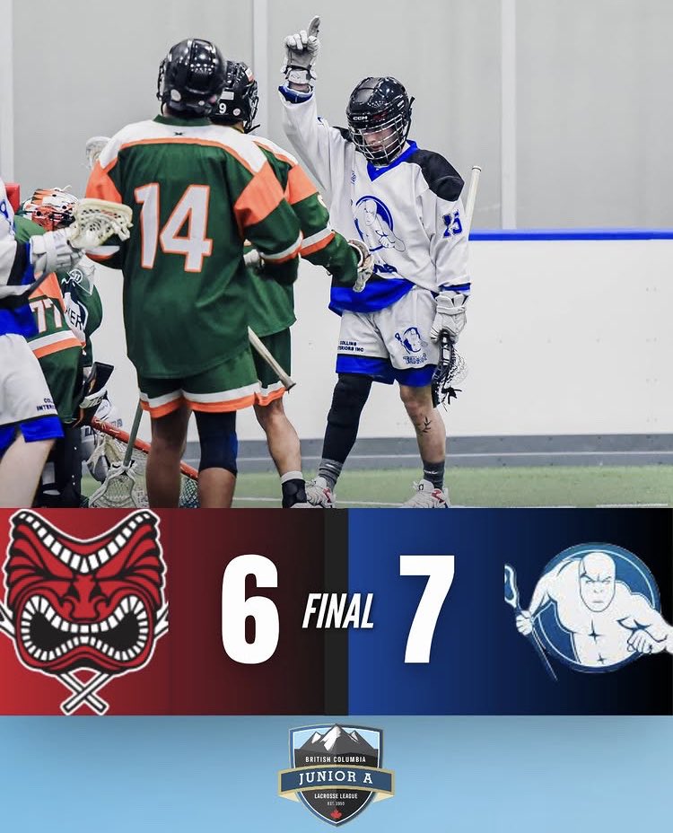 BCJALL's tweet photo. Todays final scores 
#bcjall #jrlacrosse #bclacrosse https://t.co/XRMEp65kbu