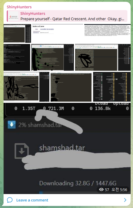 Team_D4rkn3ttz's tweet photo. ⚠️ Alleged Afghan Government-Linked Data Exposure Shared via ShinyHunters Telegram Channel — Reported by #TEAM_D4rkn3ttz @jzzzz1qw 

A threat actor, claiming affiliation with “ShinyHunters,” alleges access to infrastructure linked to Afghan government-related domains.

Claimed contents:

- .tar backups, SQL & server config files
- PDF/JPG document repositories
- Personal data records
- ~3TB across ~17 gov-linked domains

Referenced domains:

- reforms[.]gov[.]af
- mof[.]gov[.]af
- afmis[.]mof[.]gov[.]af

At this stage, the claim remains unverified. The available indicators are more consistent with misconfigured or exposed backup storage than with a confirmed intrusion.
#DataLeak #CyberThreat #BreachForums #Afghanistan #OSINT #CTI