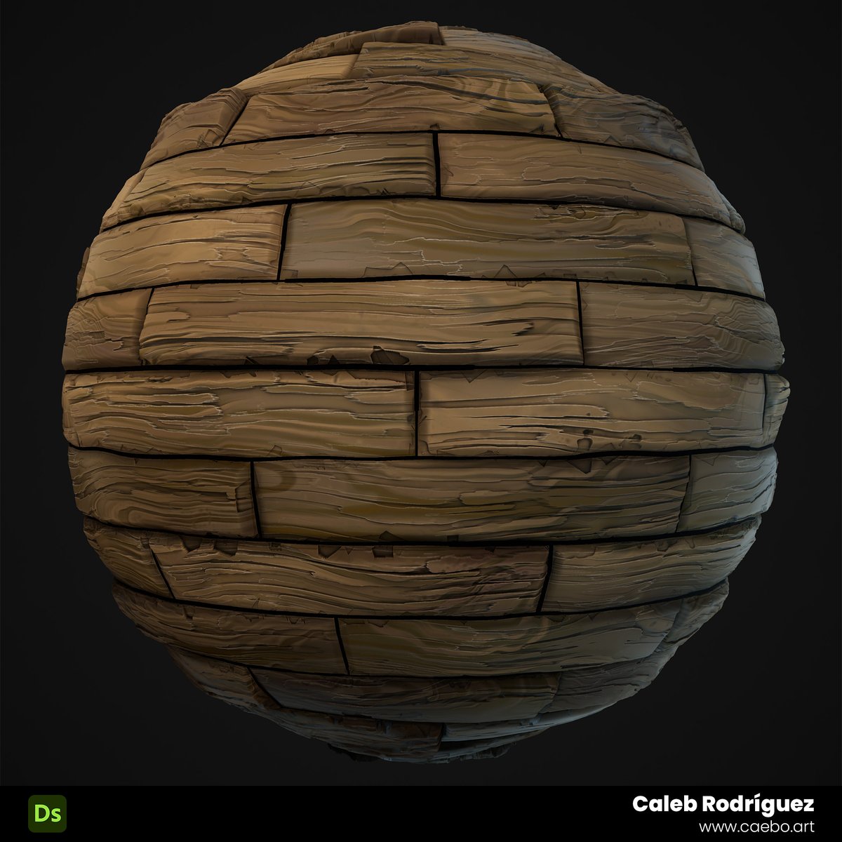 caeboart's tweet photo. Wood Planks made in Substance Designer

#MaterialArt #pbr https://t.co/I69ltVQ7XG