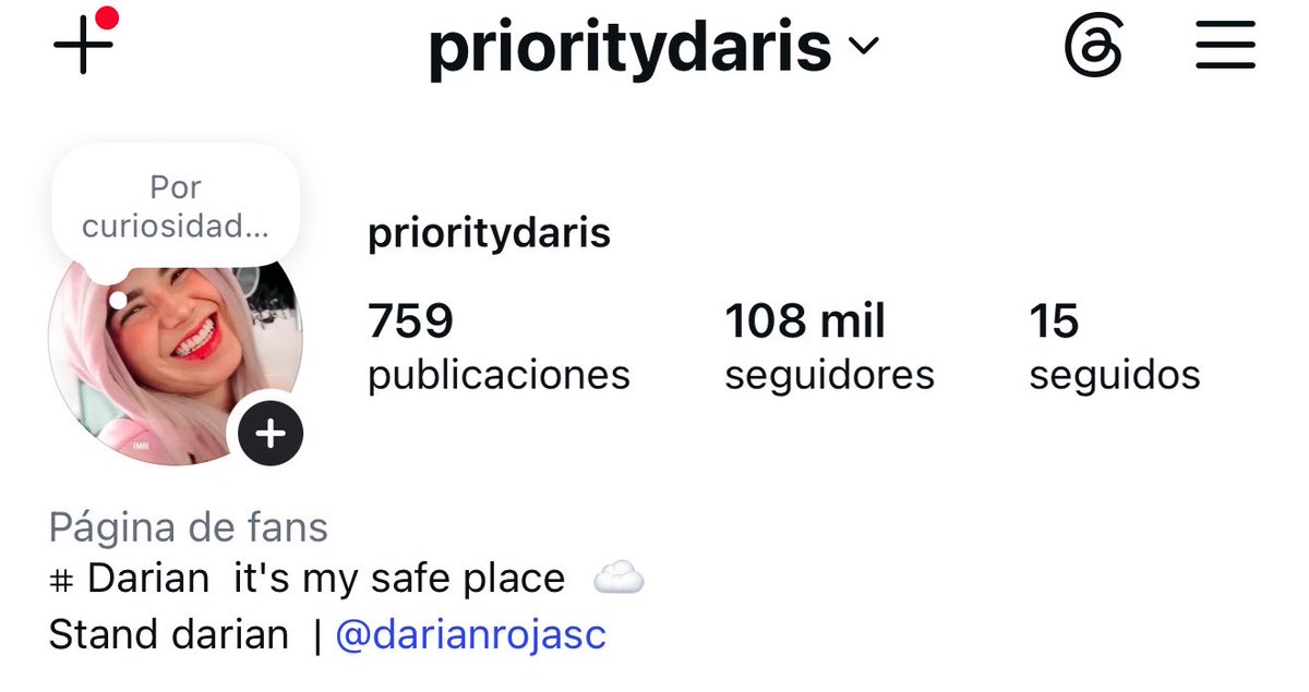 nlsleah's tweet photo. @TeamMadda @darianrojascc Holis soy emae 🧚‍♀️sigo a Daris desde hace ufff 🥹 comencé en el fandom de ig 🥹 https://t.co/YTjrjr4rPZ
