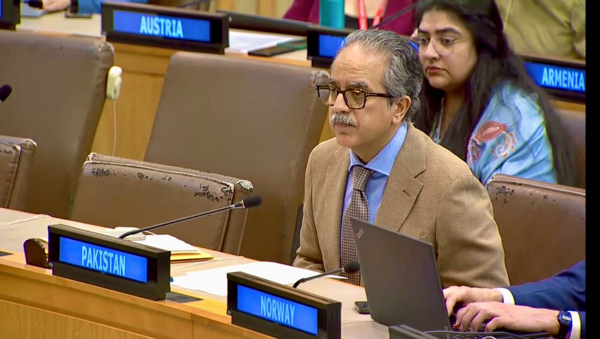 Statement by Ambassador Asim Iftikhar Ahmad, Permanent Representative of Pakista...