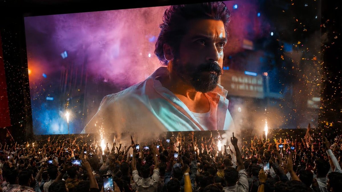 iammoviebuff007's tweet photo. #Karuppu - Day 2 >> Day 1..🔥Absolute mayhem at the box office..💥👌 Day 2 is the highest grossing single day for any #Suriya movie in TN..😲 Day 3 will be even bigger.. (50Cr gross loading by today in TN)

Many shows are already sold out for today.. Looking at today’s bookings, it indicates a longer run at the box office..⭐ Peak #Suriya rage..🤩 What a generational comeback..🤝