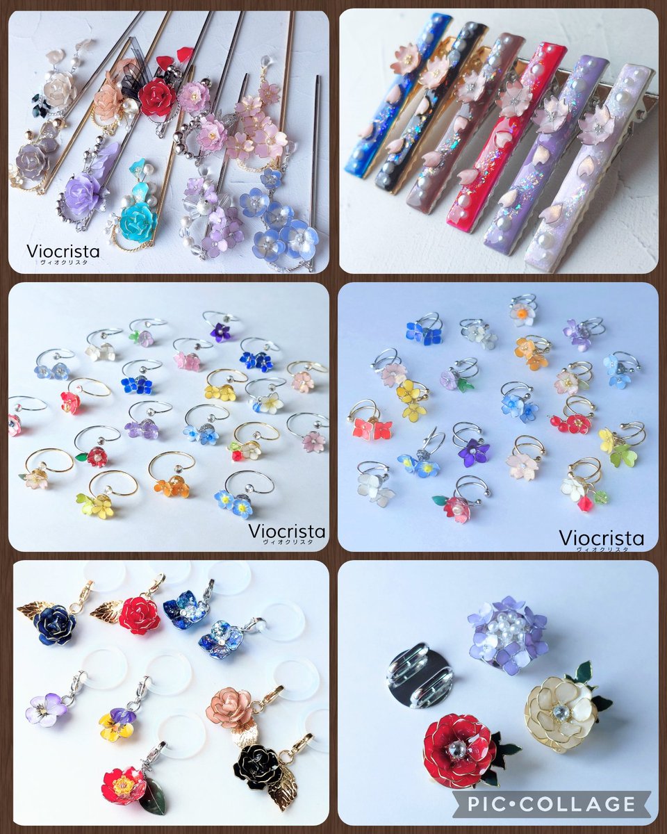デザフェス63 四季折々のお花を #ディップフラワー で咲かせました