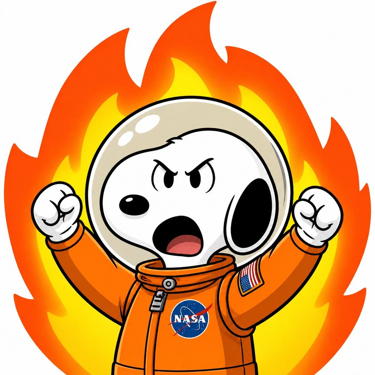SnoopyNASADog's tweet photo. Is $snoopy undervalued here being the mascot of
@NASA which is bigger than @SpaceX? https://t.co/gBeN7MZpYU