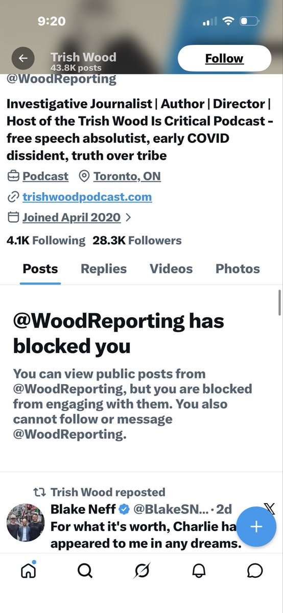eatificient's tweet photo. @WoodReporting lost a lot of respect for you. I supported your podcast for 5 years. You make claims yet block ppl who don’t agree with you. Was I rude? No. Just rebutted your claim. No longer a fan. Don’t let the door hit you on the way out. https://t.co/Sx41A9FHxS