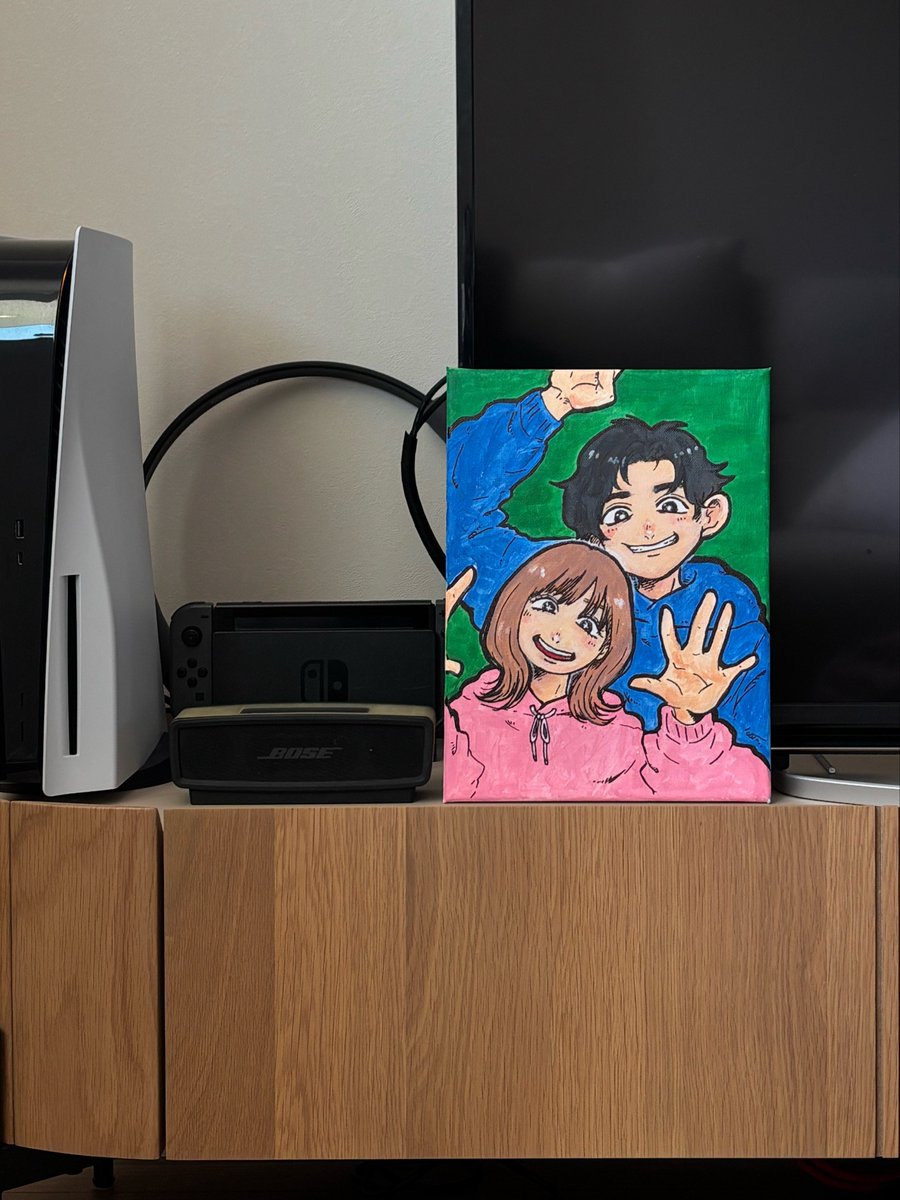 【N0529QABMVOPEN3VG様似顔絵専用窓口】 ᴡ ᴏ ʀ ᴋ ꜱ 】 ご夫婦の似顔絵イラスト、キャンバスでのご依頼で