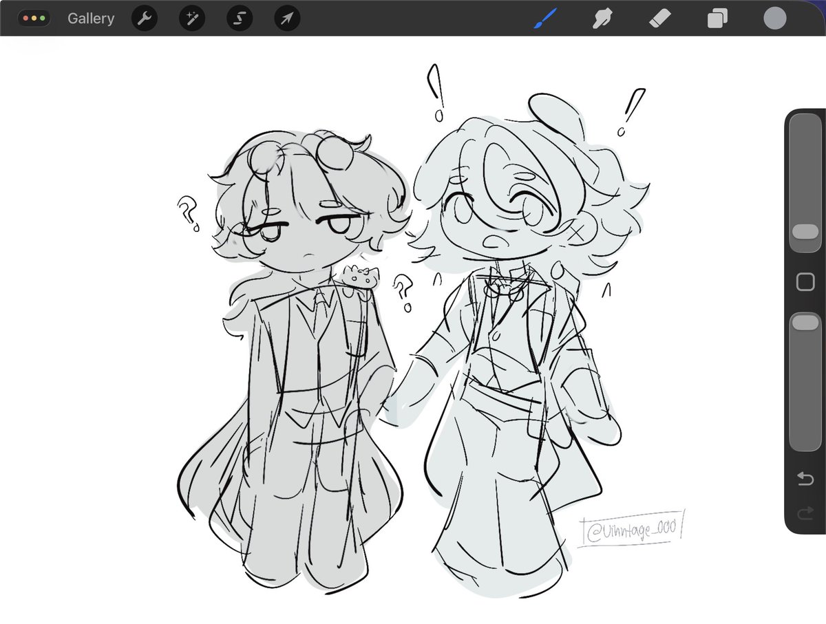 vihntage_000's tweet photo. tiny paragatto doodle https://t.co/x1oyeq2RZ3