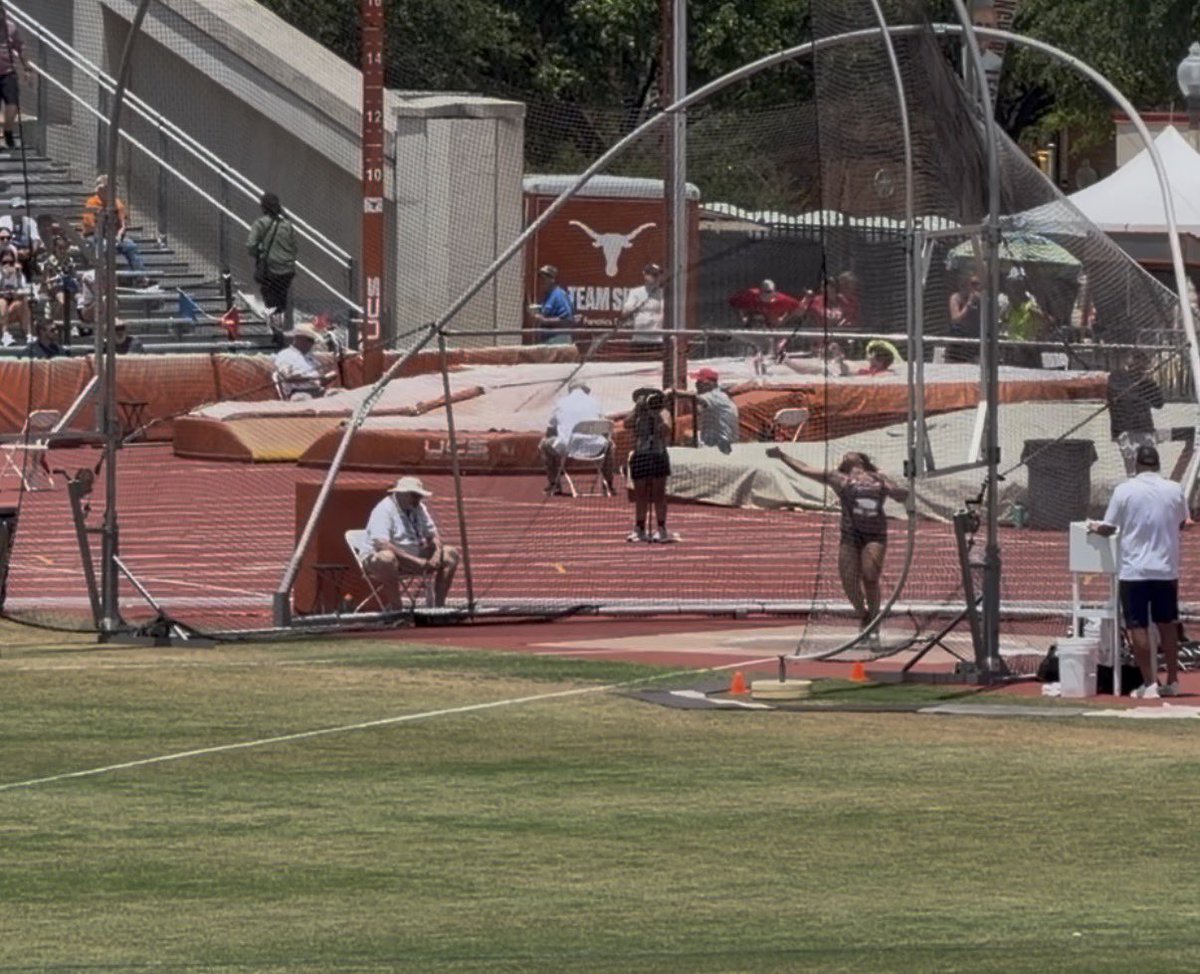 RamsGirlsTrack's tweet photo. Ending her high school track career on the biggest stage… at the @uiltexas State Track Meet! Congratulations to Arrian Spratt on amazing season! Way to represent @NISDMarshall &amp; make us all extremely proud! 🐏🏃🏾‍♀️👏🏼 #RamPride #RamFamily https://t.co/cn95GatUzL
