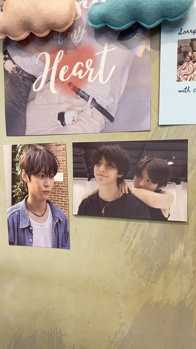 sa26315's tweet photo. event cafe cloudz yesterday!!🦕🐸🪨 SO FUN!! #cloudz #event #cafe #anton #sungchan #eunseok https://t.co/0sBnQY5jGo