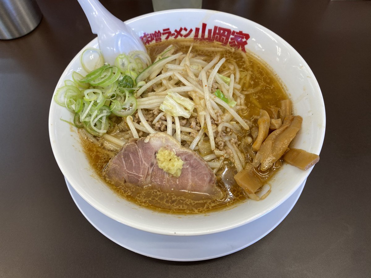 S_NP4649's tweet photo. 味噌ラーメン山岡家 https://t.co/qKe2VE3s7r
