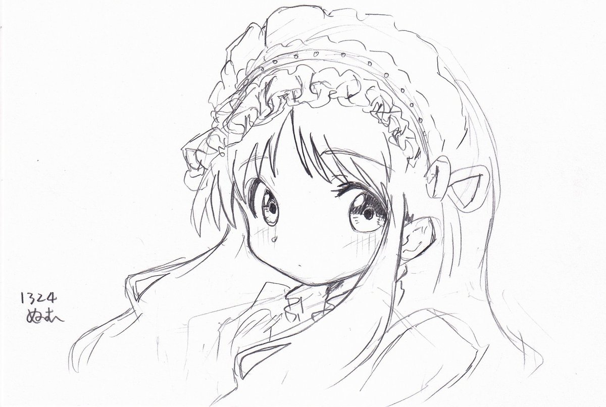 bandmaid #イラスト #アナログ 1322-1325/1600 みんちょちゃん