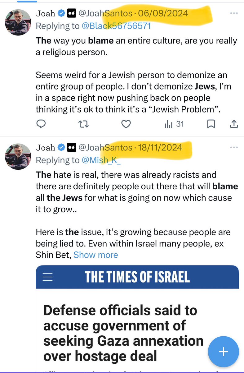 0xHshr's tweet photo. @Liberty_Sean321 @CosmicEvolution and @Liberty_Sean321 
Explain why I keep making fun of people that blame “the Jews”, yet these women won’t allow anyone speak about the Israeli government. These woman are ops that make sure no one can criticize a government. https://t.co/wyWjsu6Wsv