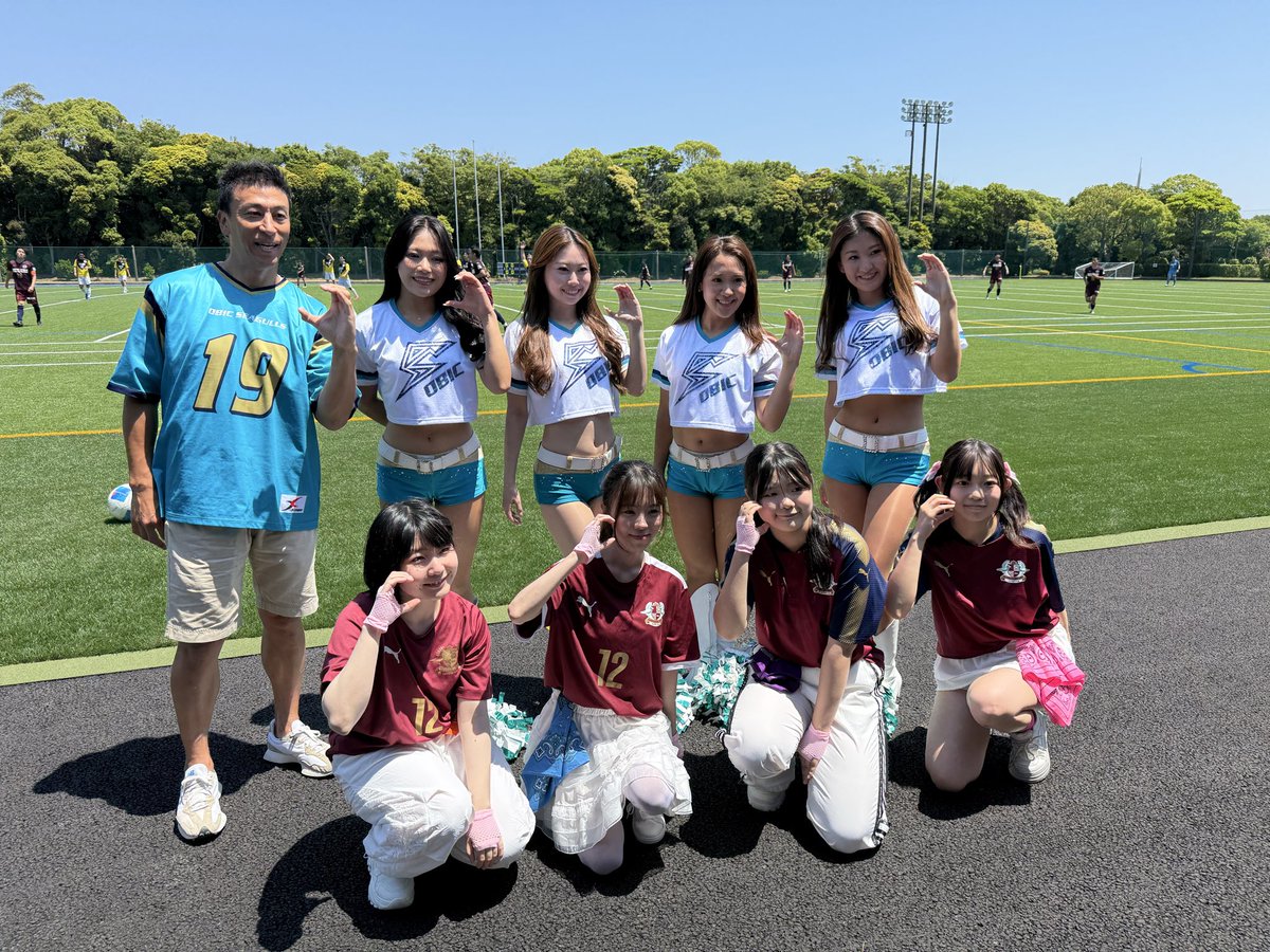 ZXWEST's tweet photo. 今日は習志野シティFC応援にN-Spiritが参加。 https://t.co/TiCoHkkEVa