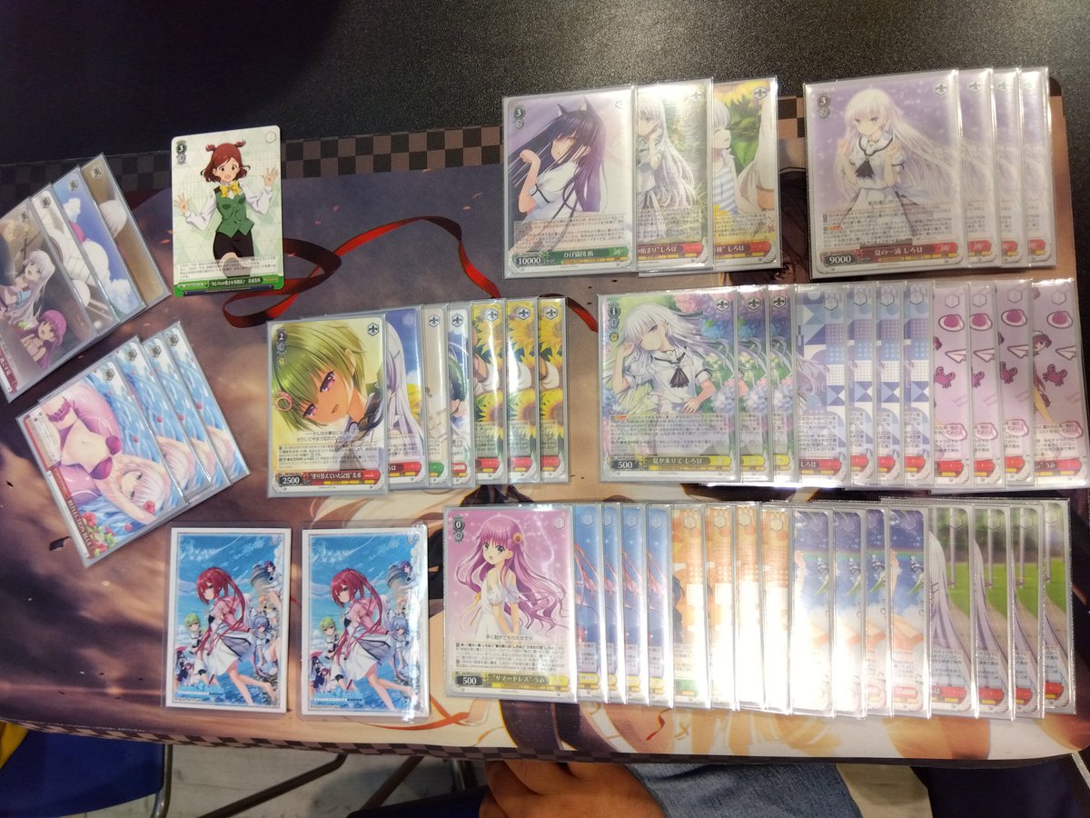 本日開催の #ヴァイスシュヴァルツ #ショップ大会 ご参加ありがとうご