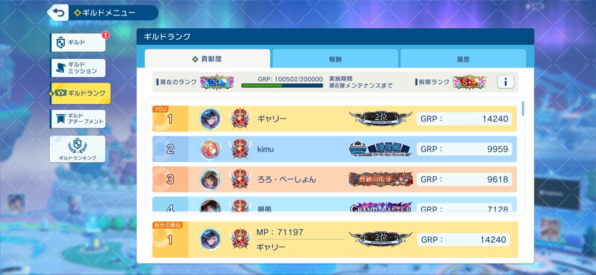 pucrx0's tweet photo. グラマスの方、グラマス目指してる方でやる気ある方でギルド入りたい方募集します！
実力問いません！
前期最終S++です！
Discordで交流もあります通話しながらランク回したい人は気軽に参加してください！
リプライDM待ってます！
#シャドバ
#シャドバWB
#シャドバギルド
#シャドバギルド募集 https://t.co/injaZIVSIE