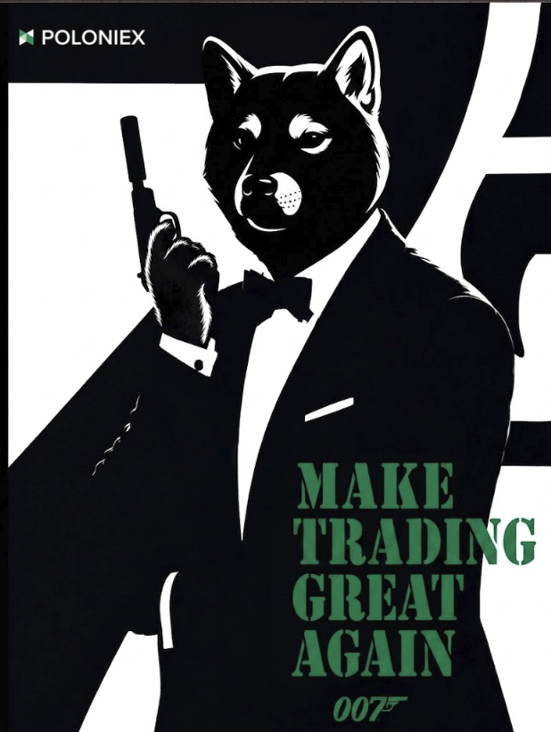 Poloniex's tweet photo. Make the Trading Great. https://t.co/SftuNMbDtM