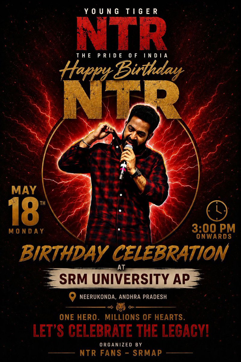 DineshK0807's tweet photo. #NTRNeel #Happybirthdayntr #srmap #oosaravelli https://t.co/2MtTphJJHK