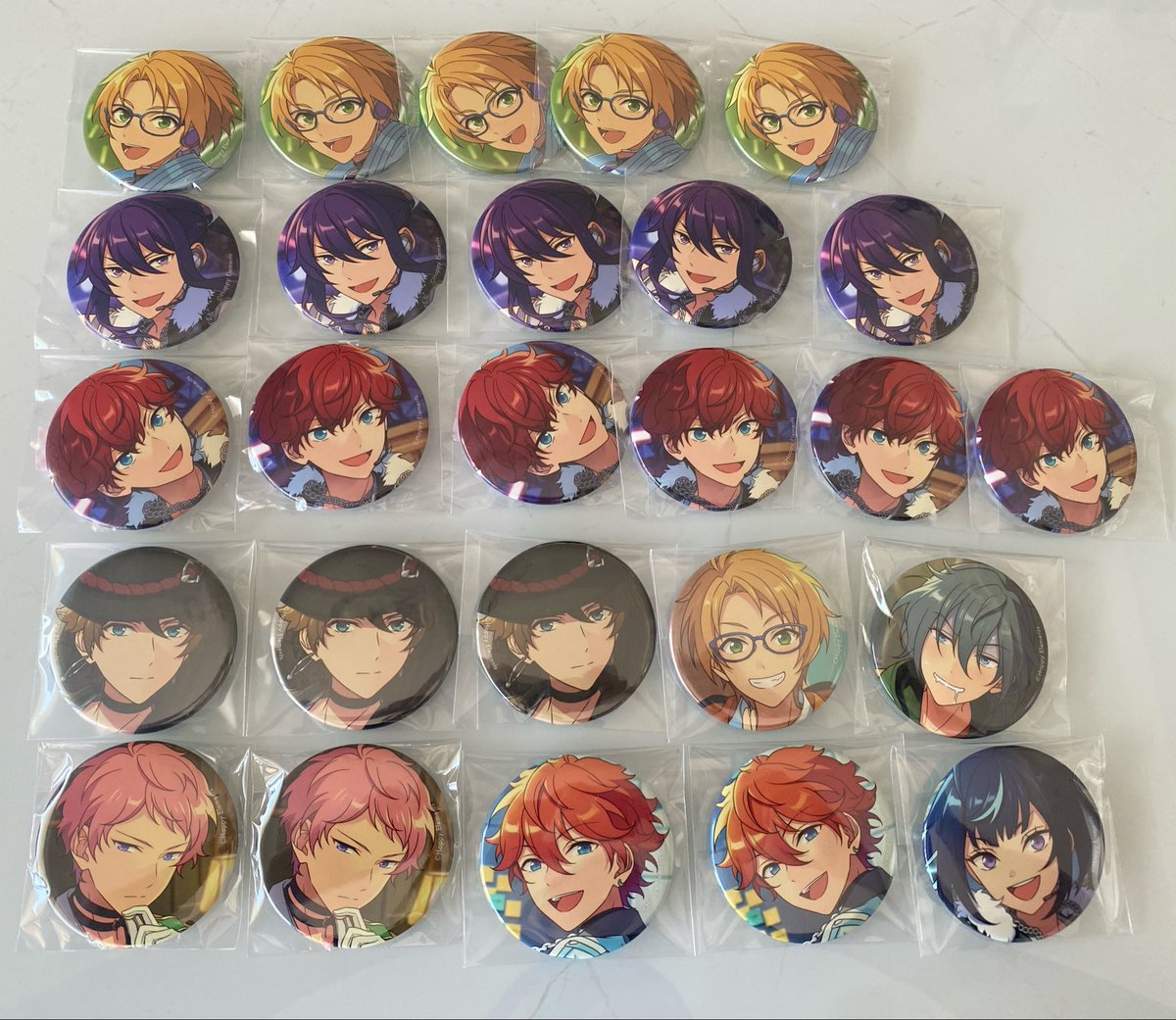 tickirby's tweet photo. あんスタ 缶バッジ コレ缶 イベコレ テーマ
譲渡

求  定価＋送料

1枚目 抱き合わせ数
赤線は2枚目から3点
青線は2枚目から2点
黄線は2枚目から同数

IDつけ忘れのためDMにて個別に送らせていただきます。
銀行振込>PayPay
よろしくお願いいたします。 https://t.co/yapPgzgk31