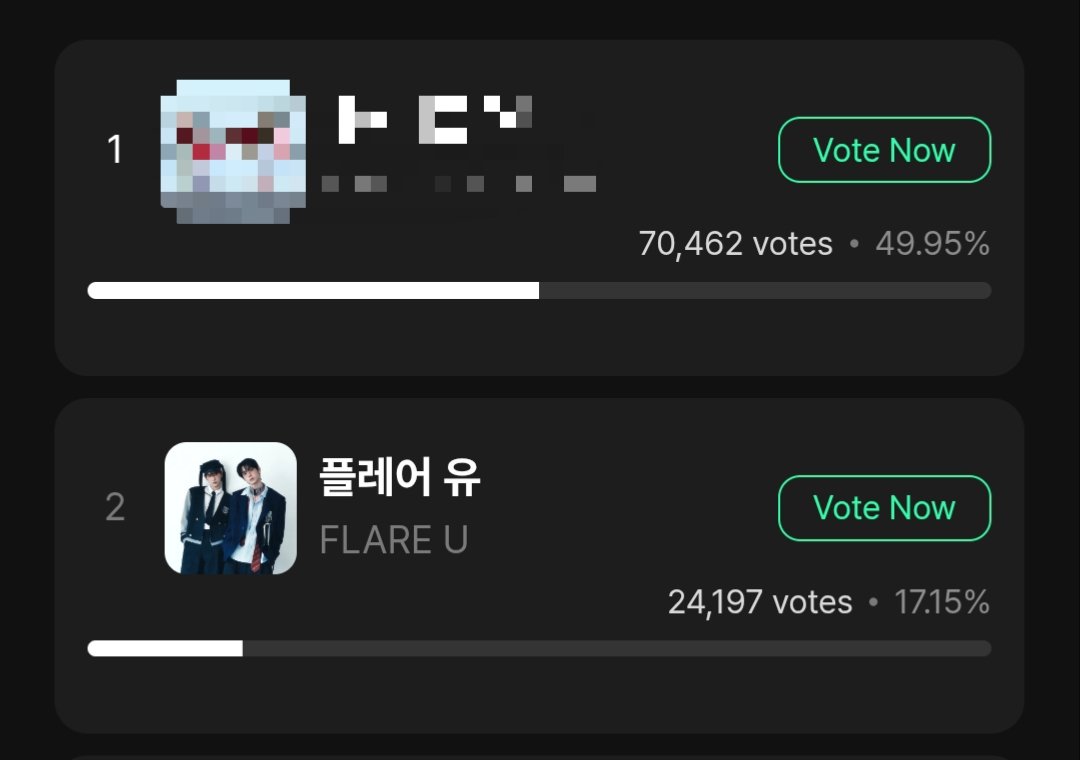 FLARE U VOTING tweet media