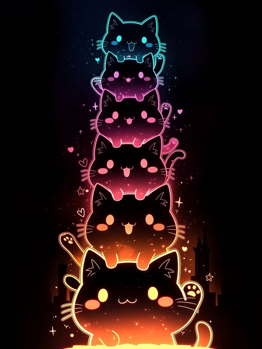 Nyan's Chromatic Stack✨🌈🐾 ズン！ズン！ズン！！