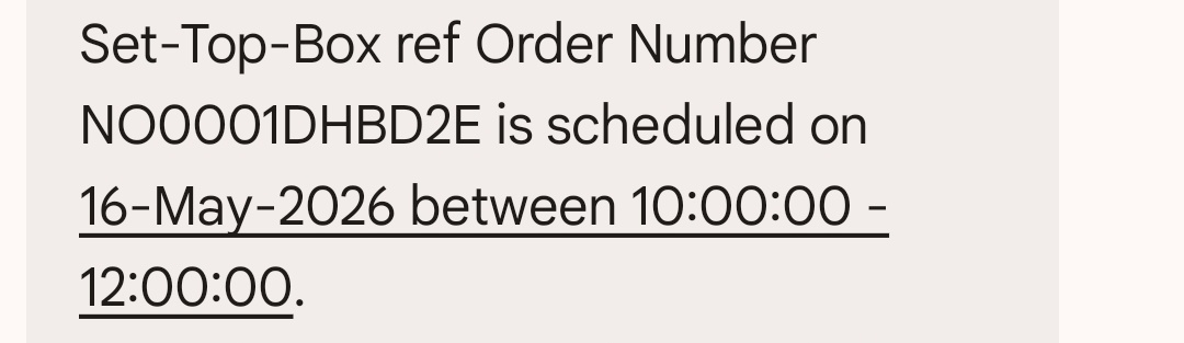 cinemaachico's tweet photo. @JioCare There's isn't an id as yet. See the order number https://t.co/NVuJVPhuJJ