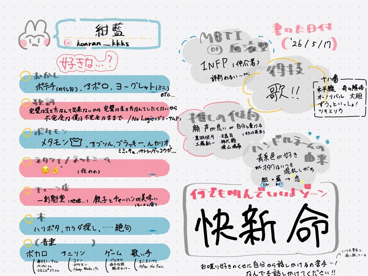 紺藍 tweet media