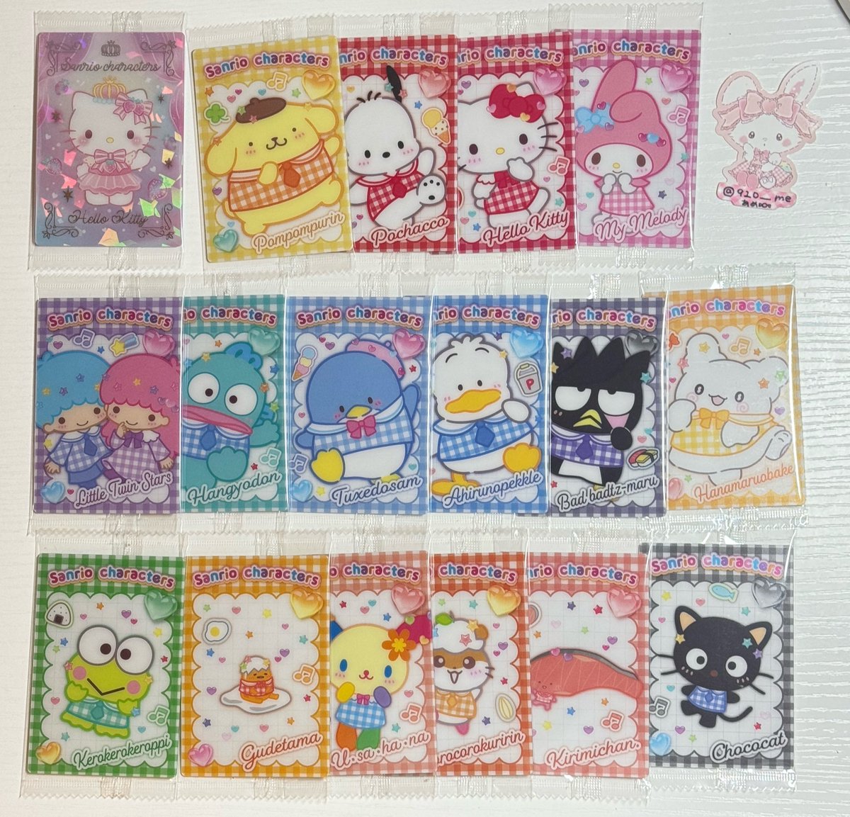 920__me's tweet photo. 【 交換 】 サンリオ ウエハース12

譲 画像

求 同種 メル ウィッシュミーメル

本日、後日ピューロお手渡し希望です。
よろしくお願いいたします。 https://t.co/lx3PedhtF4