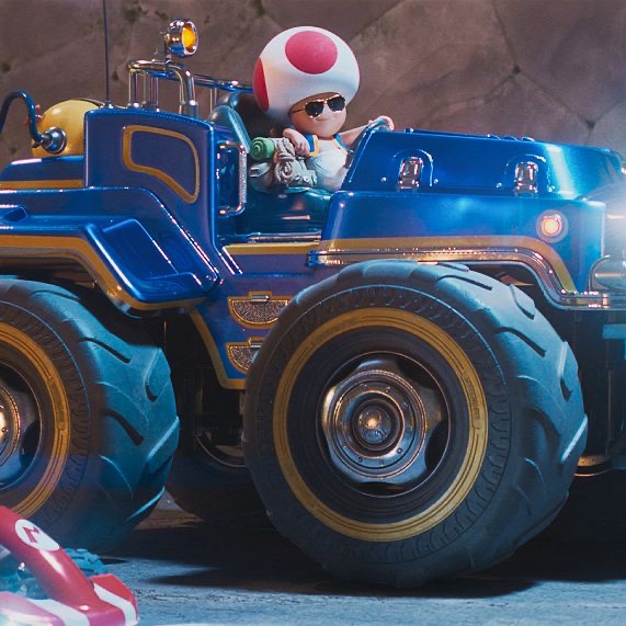 Imagine Toad pull up his kart trying to rizz up fox #MarioMovie # ...