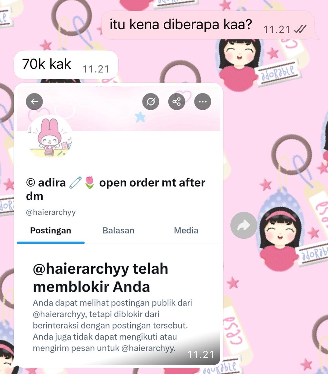 sesaameoil's tweet photo. HELP RT!! 
PENIPU KAMPRET HADEUH ini c ak kena penipu claude gusy hati hati.. 
https://t.co/X2yMNnRfk1 

QRIS TOKO APPS PREMIUM ADIRA

#bealanja https://t.co/aYXO2UA9T6