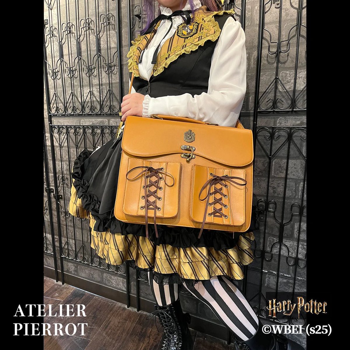 ATELIER PIERROT】 HarryPotter/ダブルポケットサッチェルバッグ 