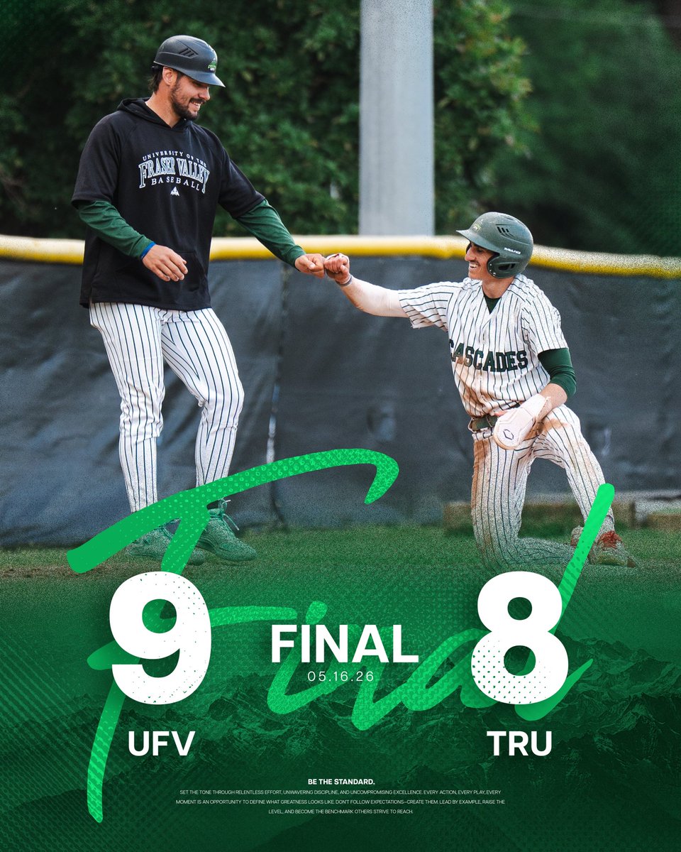 UFV Baseball tweet media