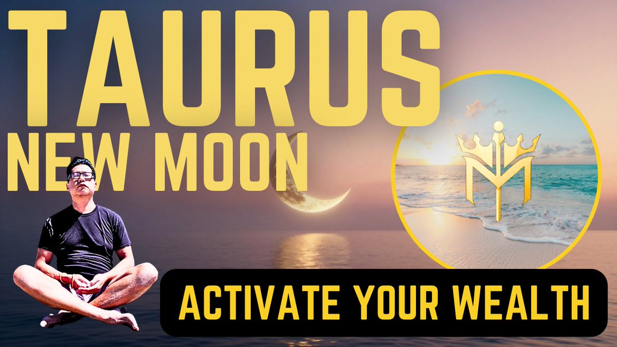 OwenChang's tweet photo. Happy Taurus New Moon! ♉️ Anchor this powerful grounding energy with a 10-min 528Hz somatic practice.

Watch the full video: https://t.co/icMMoBYUdX my personal reflection on navigating life's shifts: https://t.co/dzfsxJP18t
Manifest the good life...why NOT you?

#TaurusNewMoon https://t.co/7eeChNlPUf