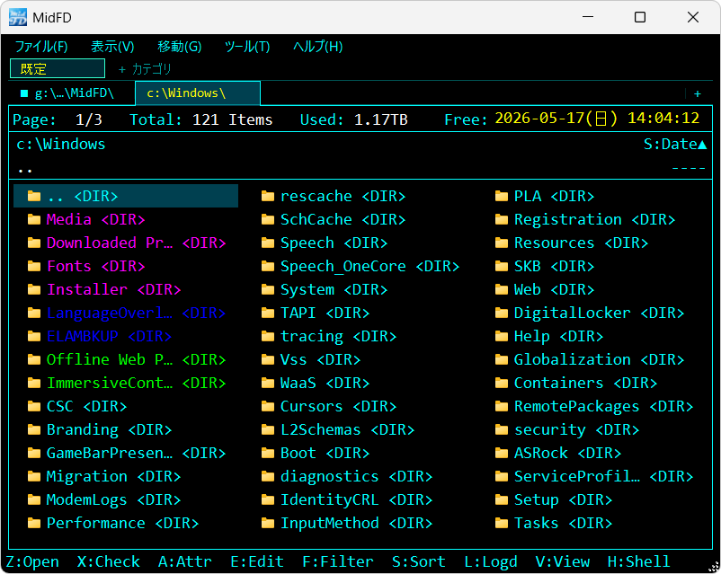 chtk999's tweet photo. Windowsのx64ネイティブで、キーボード主体のFDライクなファイラー「MidFD」を公開しました！
※ 個人開発なので利用は自己責任でお願いします

YouTubeで「よろずごとゆっくり解説ch」「小さな物語の停車駅」も運営しています😆 https://t.co/Jm2nTJQjBp
#MidFD #FDライク #WinFD #Windows https://t.co/hVvA8cVKjC