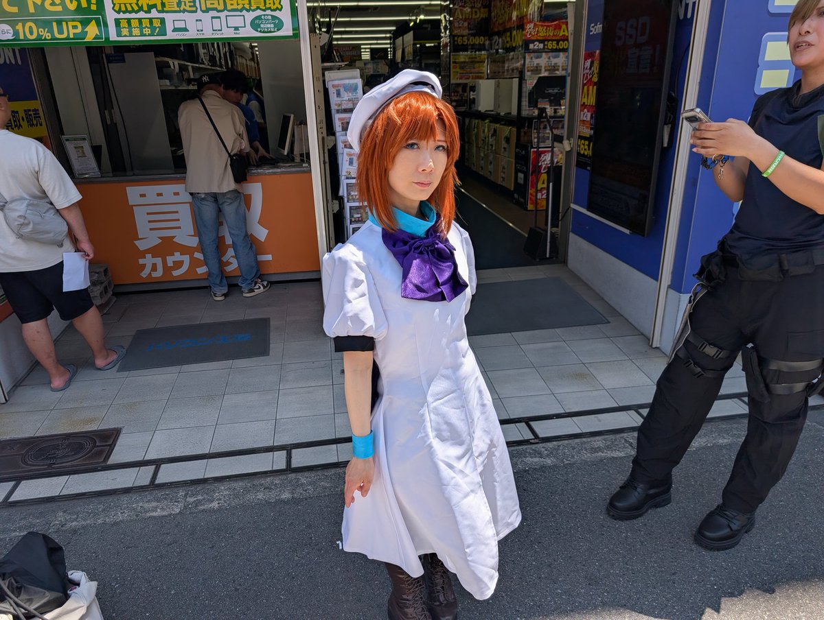 日本橋ストリートフェスタ #ひぐらしのなく頃に #竜宮レナ 日本橋 
