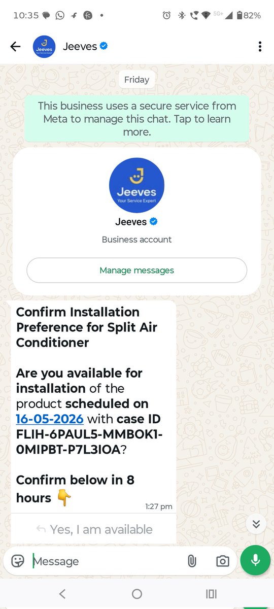 ykc_jec's tweet photo. @Flipkart @flipkartsupport @FlipkartStories @FlipkartSellers no one is responding for installation of split AC. Automatically cancellation happening.
Flipkart customer care number doesn't exist on portal. Please help. https://t.co/tERDHnXsyt