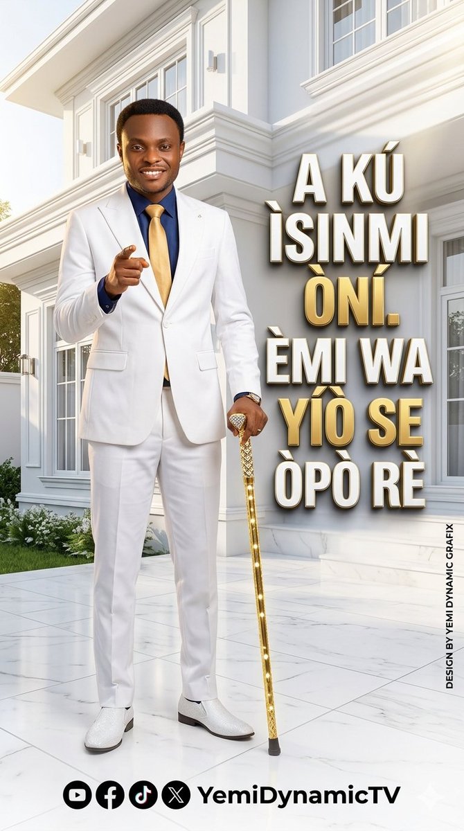 AdeyemiOlabode's tweet photo. A ku isinmi oni o!

Feel free to share.

#Sunday
#Sundayvibe 
#prayer https://t.co/tktMMMTPGS