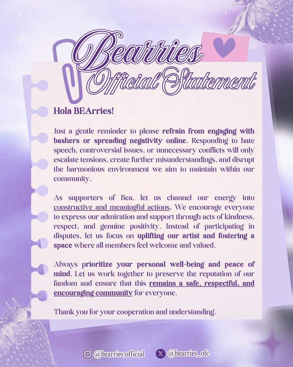 BEArries Official tweet media