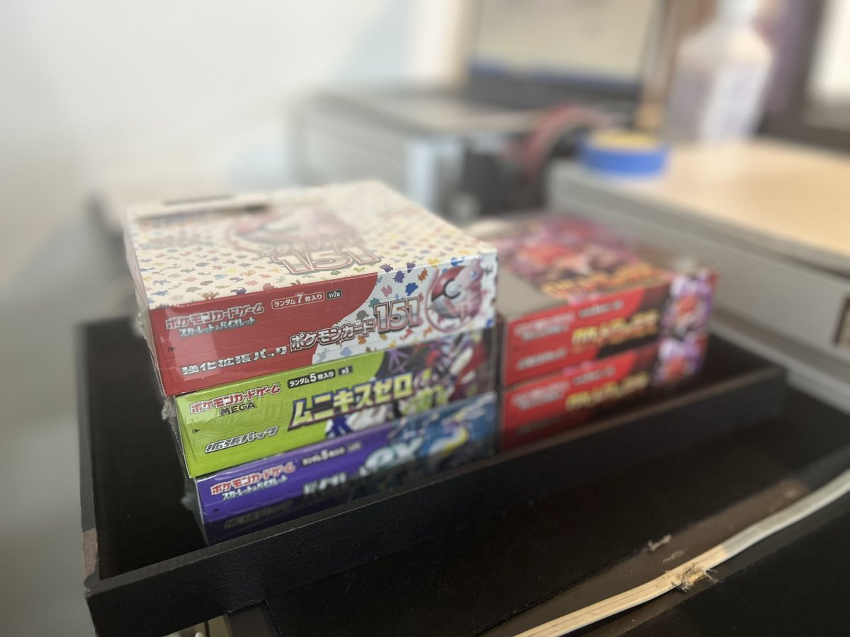 🔥ポケカBOX入荷情報🔥】 ポケモンカード未開封BOX各種入荷しました