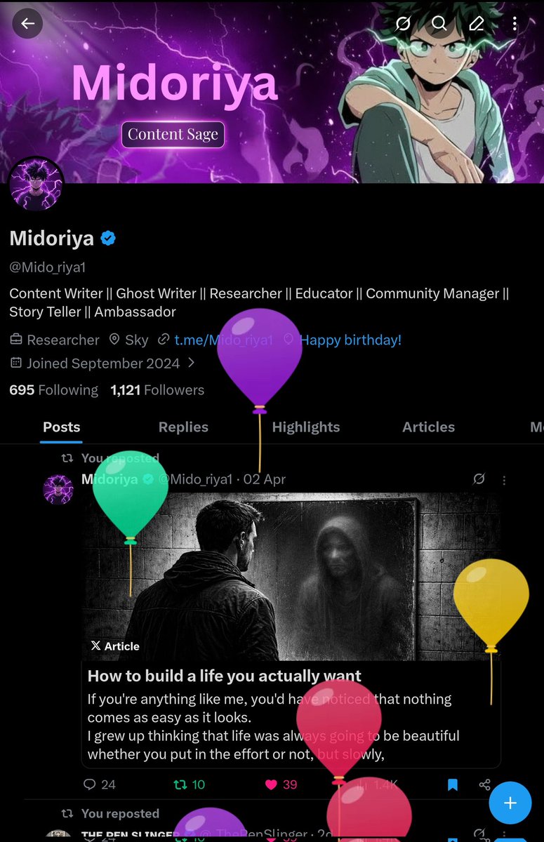 Midoriya tweet media