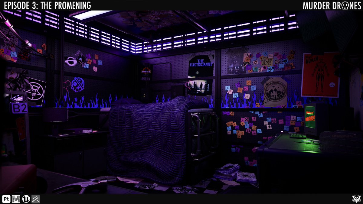 LinaTheWeirdooo's tweet photo. HOLY SHIT WE FINALLY HAVE A (free) OFFICIAL FULL PHOTO OF UZI'S ROOM https://t.co/vob8DoFL0O