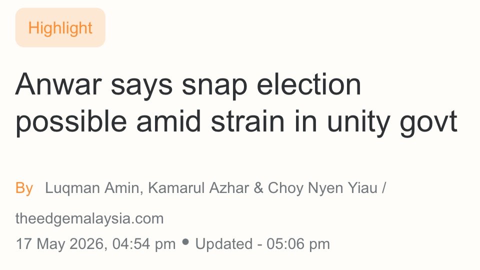 ByJasonNg's tweet photo. The Edge’s team of reporters is in Johor today. 

Here are the top stories today and more: https://t.co/tjW04pRsaR