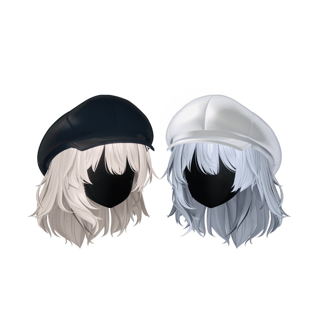 Lys__vr's tweet photo. #超メタフェス 

- ̗̀🎁 ̖́-超メタフェス来場者限定無料配布

天使と悪魔の猫耳つきキャスケットを全員にプレゼント🫶
全てのパーツON/OFFできるので普通のキャスケットとしても🙆‍♀️
グッズを購入していない方でももらえるので気軽にお越しください☺️

⬇️条件は⬇️
①スタッフに  @Lys__vr  のXアカウントフォローしてる画面を提示
②QRコードをスタッフから見せてもらってお手持ちのスマホカメラ📸で読み込み
③おうちに帰ったらDLするだけ💻

QRコードが記載されたカードを配布する、という形だと数に限りがあるため、QRコードを読み込んでもらう形にしました🙇🏻‍♀️´-

⚠️画像についている髪型はしなのちゃんのデフォ髪です
⚠️混雑する場合別の形で配布する事を考えています
初参加で予想がつかない為予めご了承下さいませ。

 #vrchat
