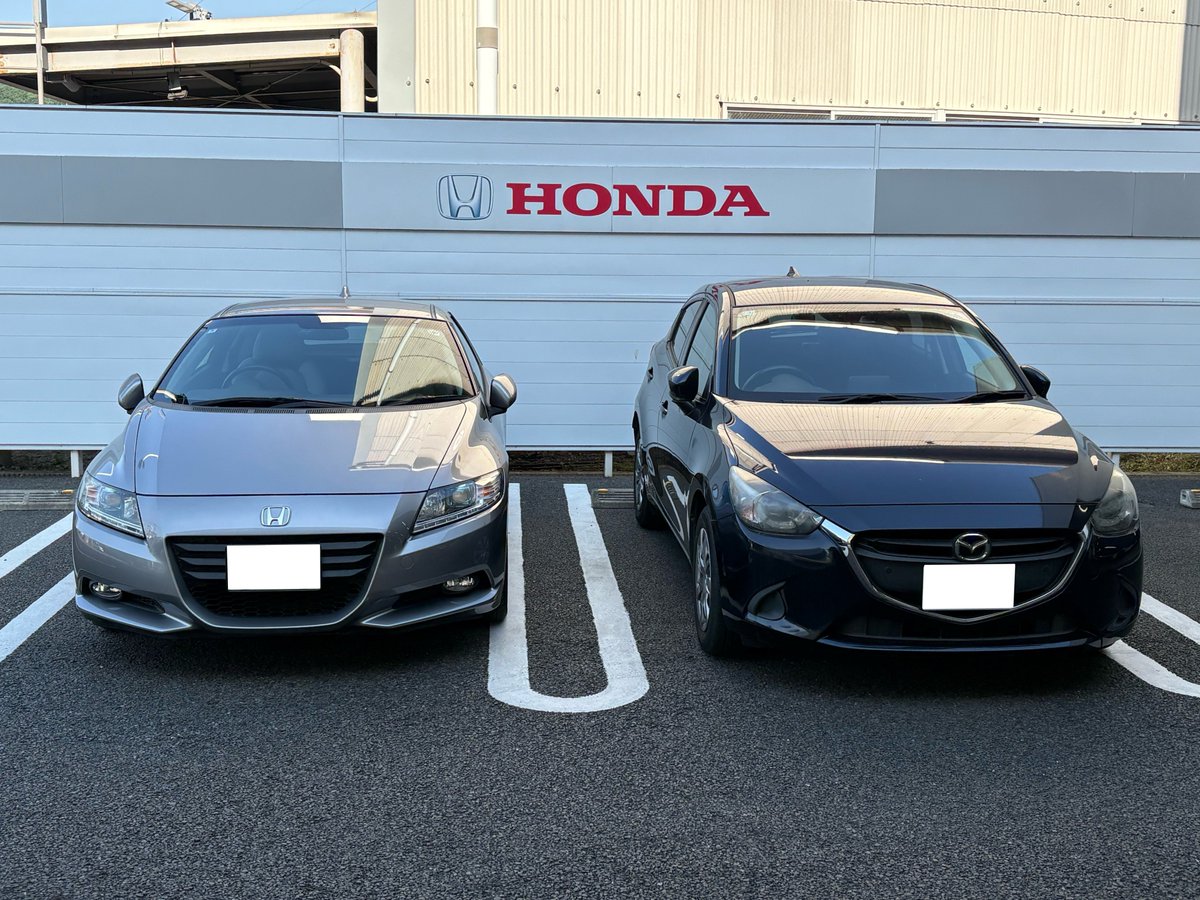 無事、CR-Z(ZF1)をホンダカーズから引き取って来ました。 12ヵ月点検は